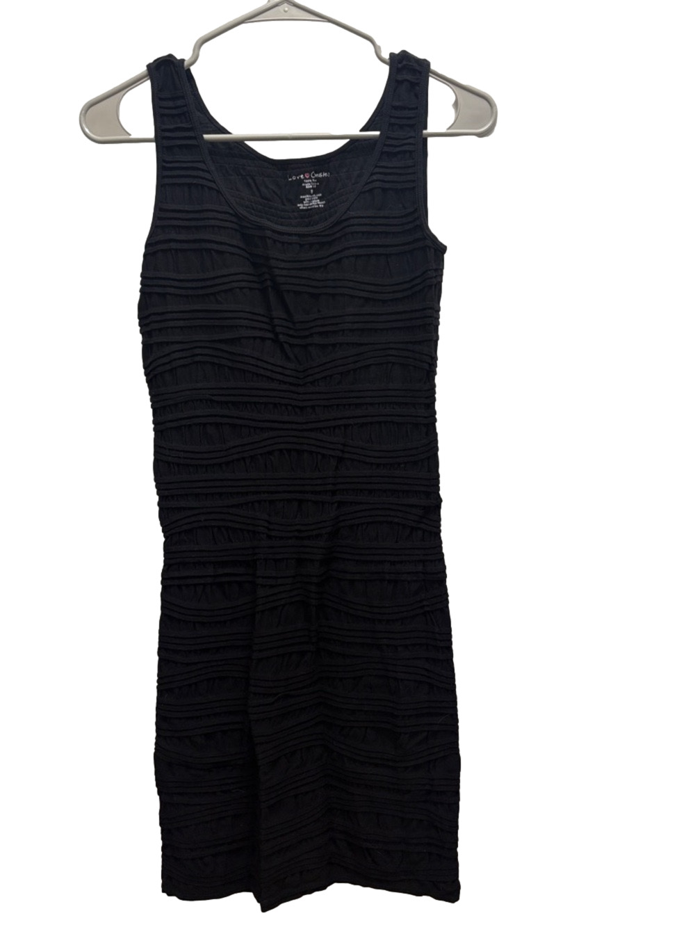 Love Chesley Black Bodycon Dress Size Small